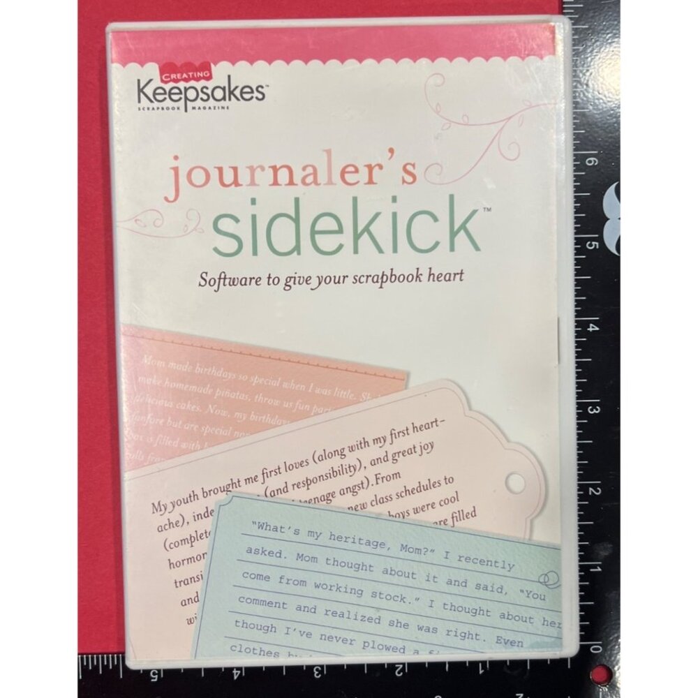 Creating Keepsakes Scrapbook Magazine  Journalers Sidekick Software